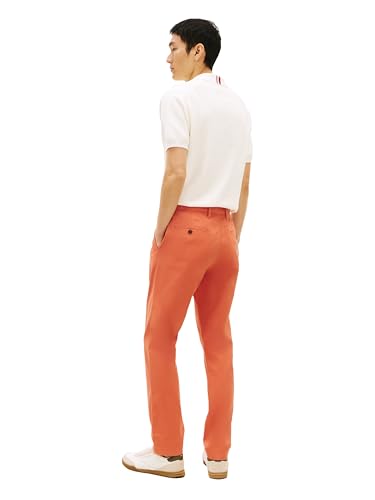 Image of Tommy Hilfiger Men's Stretch Cotton Chino Pants in Slim Fit