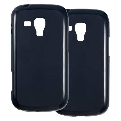 UOGNADGD 2-Pack Coque TPU Compatible avec Samsung Galaxy Trend S Duos S7562 Housse de Téléphone - Accessoires de Protection Flexibles et Antichoc avec...