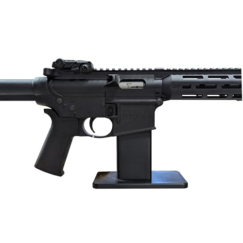 Hammy3DPrints Display Stand for Various Firearms - Pistols, AK, AR, MP5, KP9, and More | Rifle Holder Storage Rack (M&P 15-22)