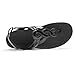 Rockport womens Ramona flats sandals, Black Patent, 7.5 US