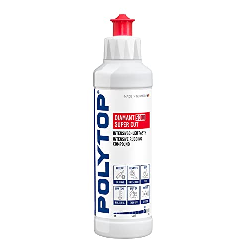 Polytop Diamant 5000 Super Cut Politur Schleifpolitur Lackpolitur Intensive Schleifpaste 250 ml