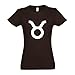 Stier Sternzeichen Tailliertes Damen und Frauen T-Shirt