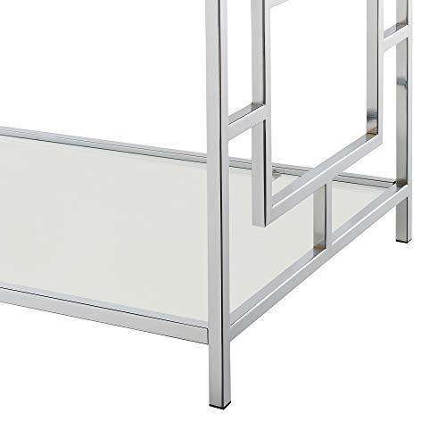 Convenience Concepts 135082 Town Square Chrome Coffee Table thumb #6