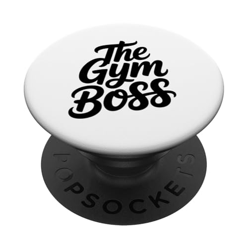 Tasse À Café De Motivation Gym Boss Love Fitness Lover PopSockets PopGrip Adhésif