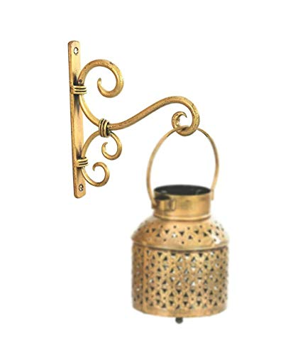 Golden Wall Bracket - Hang Feeders, Chimes & More -17 Golden Wall Bracket - Hang Feeders, Chimes & More -17