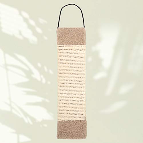 Balacoo Cat Scratch Pad – Almofada de raspagem para gatos de sisal para moer garras de brinquedo par