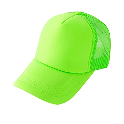 Gorra de béisbol de color verde oliva con degradado para playa, transpirable, ajustable, gorra de béisbol, gorra de camuflaje, verde menta, Talla única