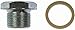 Dorman 090-011 Oil Drain Plug Standard 7/8 In.-18, Head Size 1-1/8 In. for Select Jeep Models