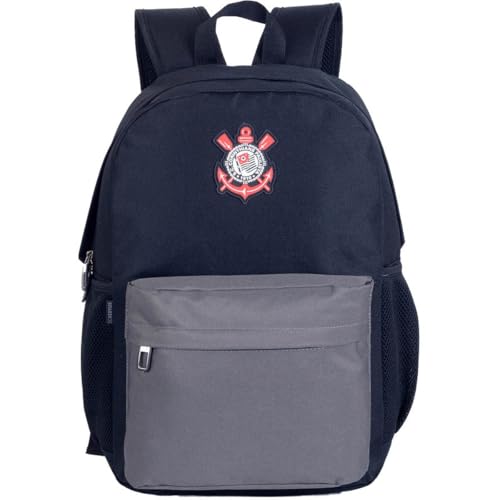 Mochila, Corinthians, M, Preta e Cinza, Xeryus