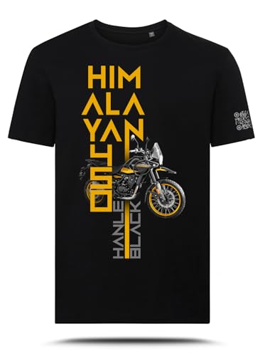 Camiseta AZ Graphishop compatible con Royal Enfield Himalayan 450 TS-FM-175