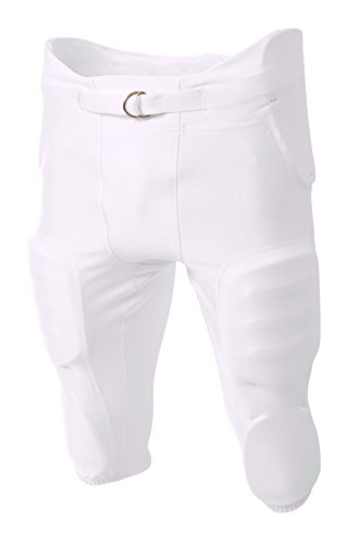 Pantalon de football pour garçon avec protections intégrées contre les chocs