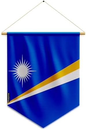 Pixelforma Banderín Bandera de las Islas Marshall para colgar de ...