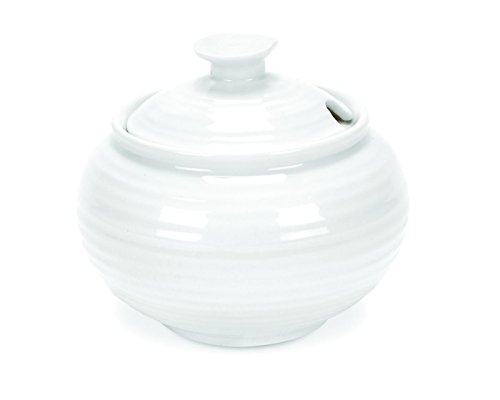 Portmeirion Sophie Conran white porcelain sugar bowl