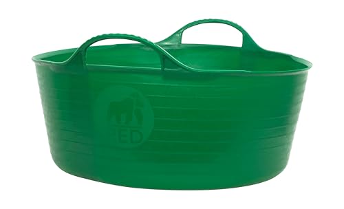 TubTrug SP15G Shallow Green Flex Tub 15 Liter