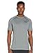 Under Armour UA Tech 2.0 SS Novelty, atmungsaktives Sportshirt, schnelltrocknendes Trainingsshirt Herren, Pitch Gray / Black , M