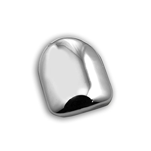 NIV'S BLING - 14K White Gold-Plated Single Tooth Top Grill