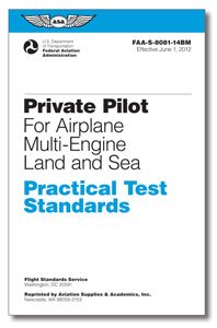 ASA Practical Test Standards (PTS) Guide for Private Pilot Multi-Engine Land