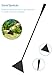 4-in-1 Aquarium Maintenance Tool Kit, Includes Curved Scissors, Tweezers, Sand Spatula, and Fish Net for Small Aquatic Tanks
