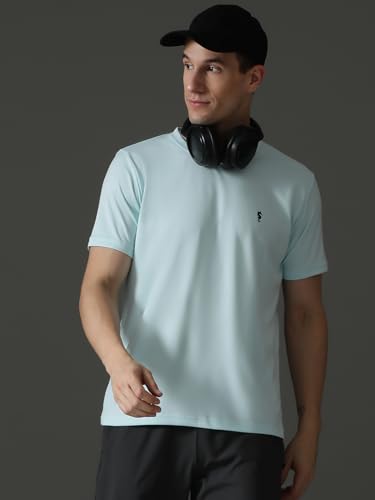 Image of EPPE Men's Round Collar T-Shirt | Regular & Dry Fit Summer Stylish Casual Tee | Polyester Half Sleeve T-Shirts for Men.