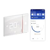 BTICINO SXW8002 Termostato Wifi Smarther2 with Netatmo, Termostato Caldaia da Incasso, Controllo anche da Remoto con App, Alexa, Google Assistant, Apple HomeKit, Programmabile, Risparmio Energetico
