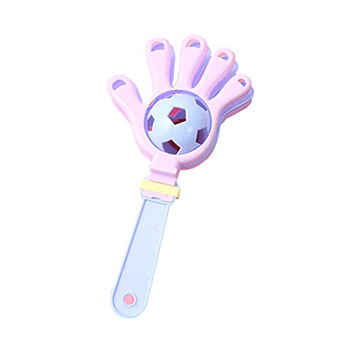 ljhnba Baby Rattle with Bump Texture, Relieve Boredom, Food Grade, Soft, Multicolor, Silicone, Dance, Infant, Toddler, Kid