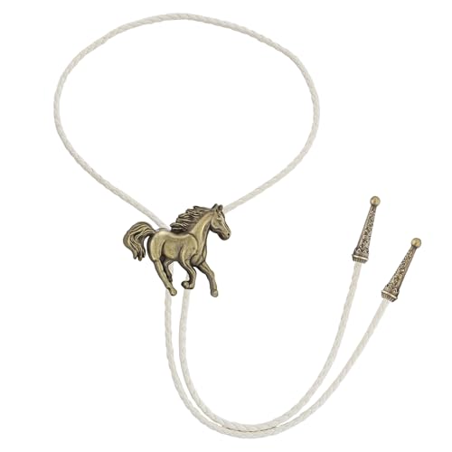 Image of Jeilwiy Bolo Tie for Men, Western Bolero Tie Cowboy Ties Native American Cowgirl Bolo Tie Accessories for Men Women