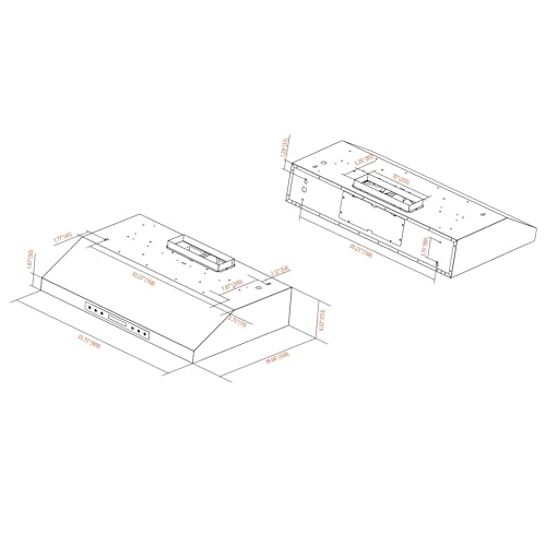 Hisohu IKC02-36-A Inch Under Cabinet Range Hood thumb #7
