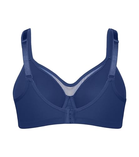 Image of Minimizer Bras for Women Full Coverage Womens T-Shirt Unlined Bra with Underwire for Heavy Breast