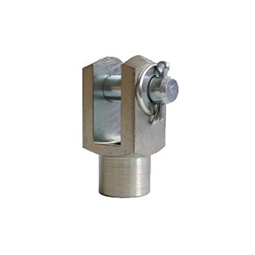 5 x chapes 8x16 M8 galvanisé avec chapes broches DIN 71751 Cover