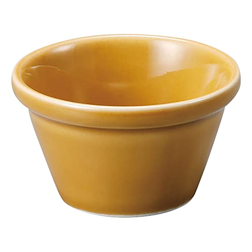 光洋陶器 KOYO 食器 ホテルレストラン 仕様 皿 ソース 小分け ディップ ソースカップ 6cm 電子レンジ 食洗機対応 オービット 無地 メロー アンバー ブラウン 日本製 13460099