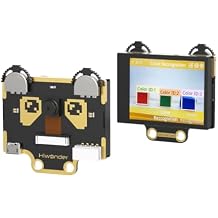 AI Vision Camera Module for Arduino Raspberry Pi Microb ESP32 STM32 Robot Vision Sensor USB Smart Camera with Fill Lights, Object/Color/Face/Tag/QR Recognition, Feature Detect, Line Track - WonderCam