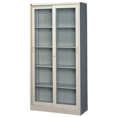 Amazon.co.jp: G-36SG ガラス引き違い戸書庫 1113 [オフィス用品