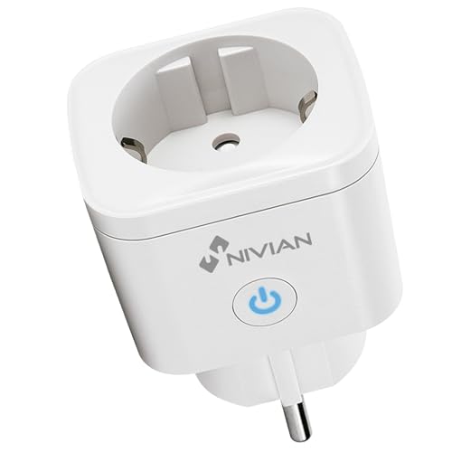 Nivian Enchufe Inteligente Wifi 2.4 GHz, 16A, 3680W