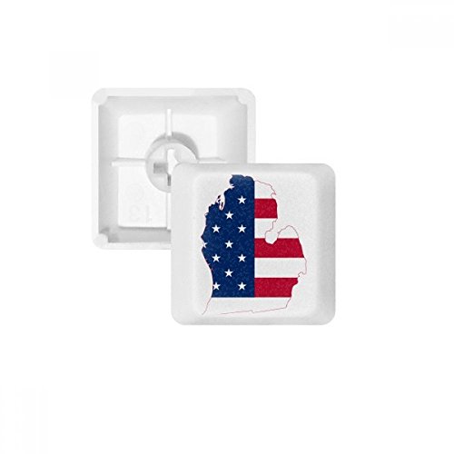 Keycaps PBT Michigan contre l'usure des touches de clavier mécanique OEM