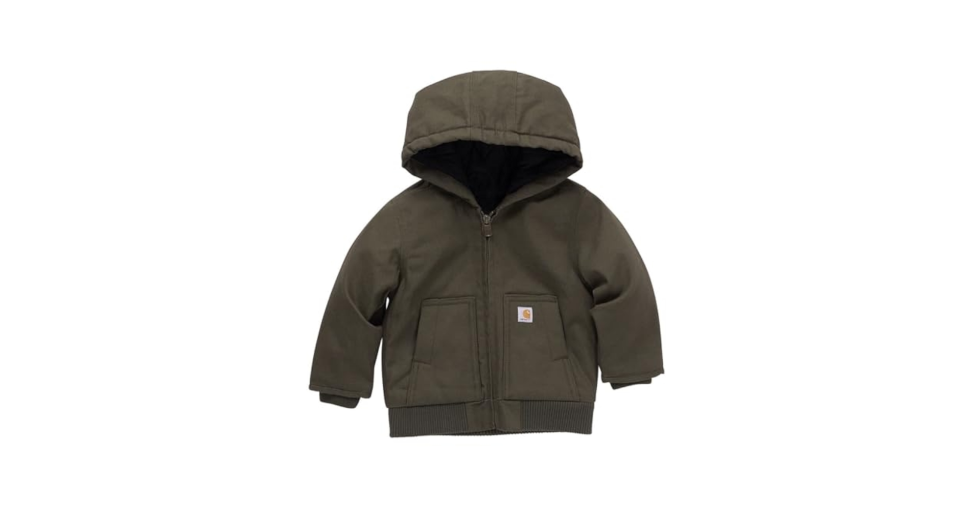 KIDS Carhartt アクティブジャケット Carhartt Canvas Insulated Hooded Active Jacket for Babies or