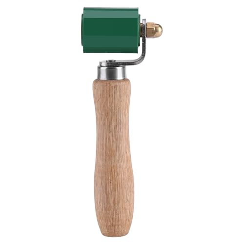 Mini rullo manuale in silicone Rullo di pressione portatile a doppia testa for saldatura teloni in PVC ad alta temperatura Saldatura striscioni Per La Saldatura Di Teloni In Pvc/Tpo(Green)