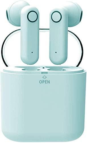 yobola Best Long Standby Wireless In Ear Sports Bluetooth Headphones Sweatproof Earphones for Running Noise Cancelling Earbuds with Mic - 11 Hours Play Time - Black