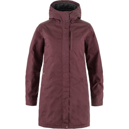Fjallraven Kiruna Padded Parka W abrigo largo mujer para paseos urbanos