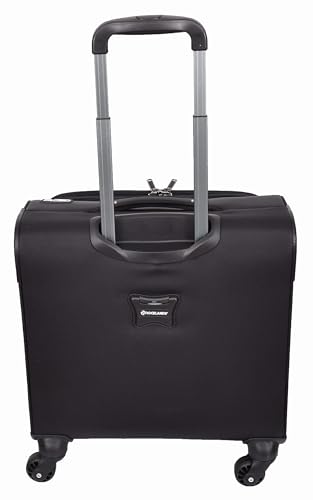 Valise cabine HLG608, étui pilote noir d'une élégance intemporelle