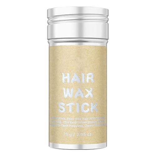 Barra De Cera Para Cabello | Cera No Grasa Para Peinado Slick Back | Pomada Capilar Fijación Fuerte Para Mantenimiento Estilo En Viajes Fotografía Profesional