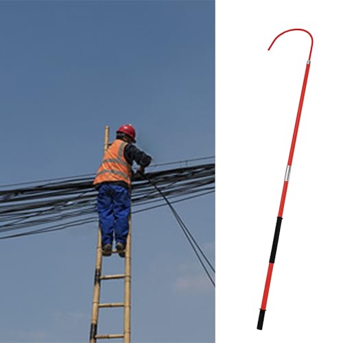 Perche de traction isolée pour sécurité électrique 10KV à 110KV détachable