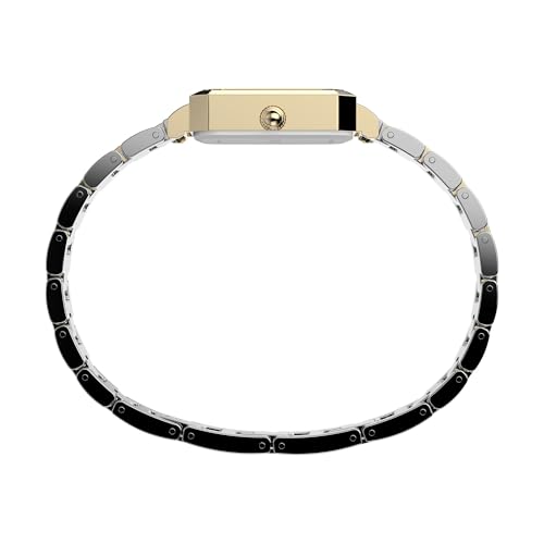 Image of TIMEX Trend White Rectangle Dial Analog Women's Watch - TW2Y013007I