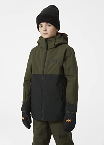 Image of Helly-Hansen Junior Traverse Jacket - Waterproof, Breathable, Unisex Design, Ideal for Outdoor Adventures
