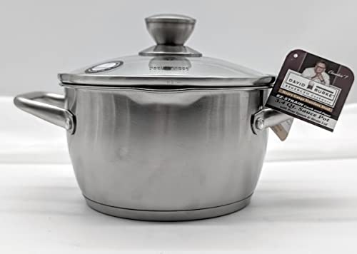 Comparison: Best David Burke Stainless Steel Sauce Pan 7 David Burke Gourmet Pro Regency II (3.4 qt sauce pan), Silver (M-12240)