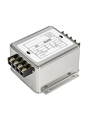 Filtro de potencia trifásico CW12B-20A-R para optimizar inversores en talleres de coches