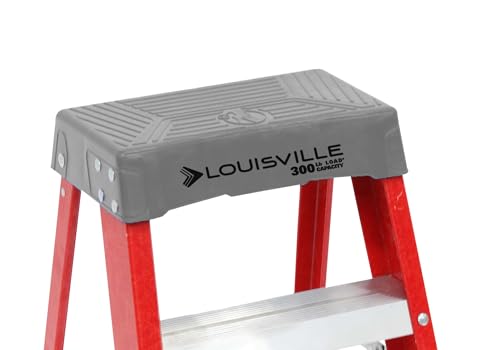 Louisville Ladder FS1502 300-Pound Duty Rating Fiberglass Ladder, 2-Feet
