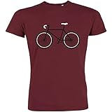 Das T-Shirt ist normal geschnitten. Es ist nicht zu weit, aber auch nicht 