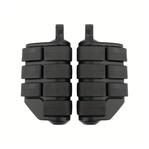 Repose-pieds pilote pour moto universelle pièce noire de modification pour longs trajets