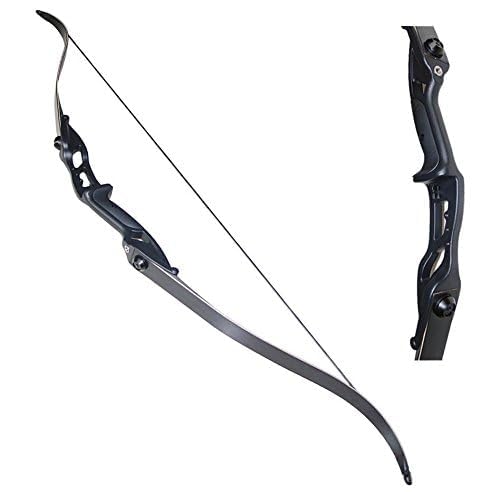 Nema-Right Hand Archery Recurve Bow - 55 lbs - Black