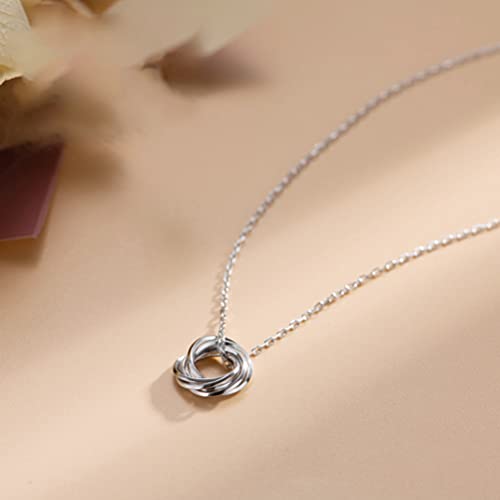 Collier en argent sterling pour femme, le cadeau idéal et facile à assortir